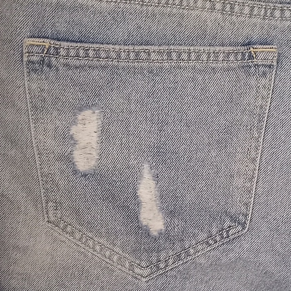 Forever 21 Distressed Jean Daisy Dukes Shorts Size L - Picture 7 of 10